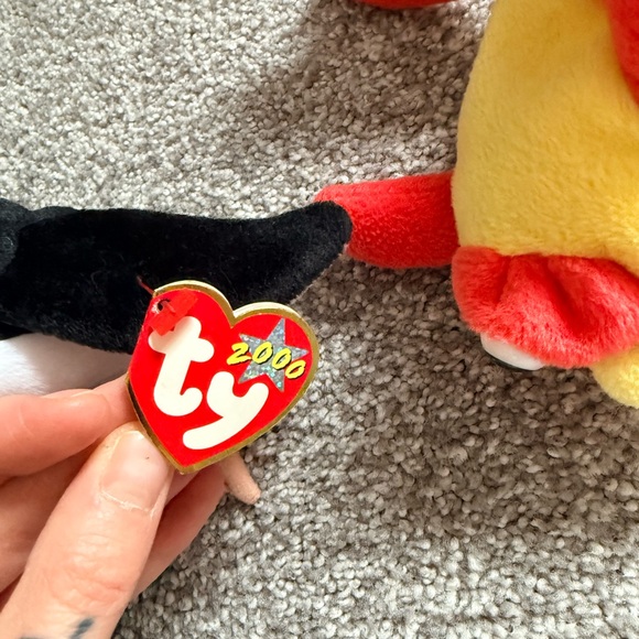 Beanie baby Penguin with Fish plush bundle - Picture 9 of 10